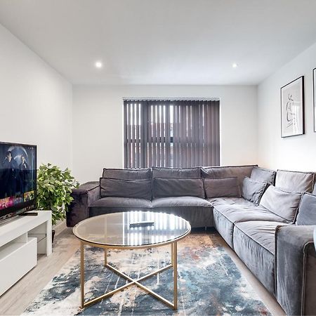 Ebra Stays - Choice Of 2 Or 3 Individual Beds - Luxury New Build Apartment ✪ City Centre, Digbeth ✓ Smart Tv'S & Large Corner Sofa - Birmingham Exterior foto