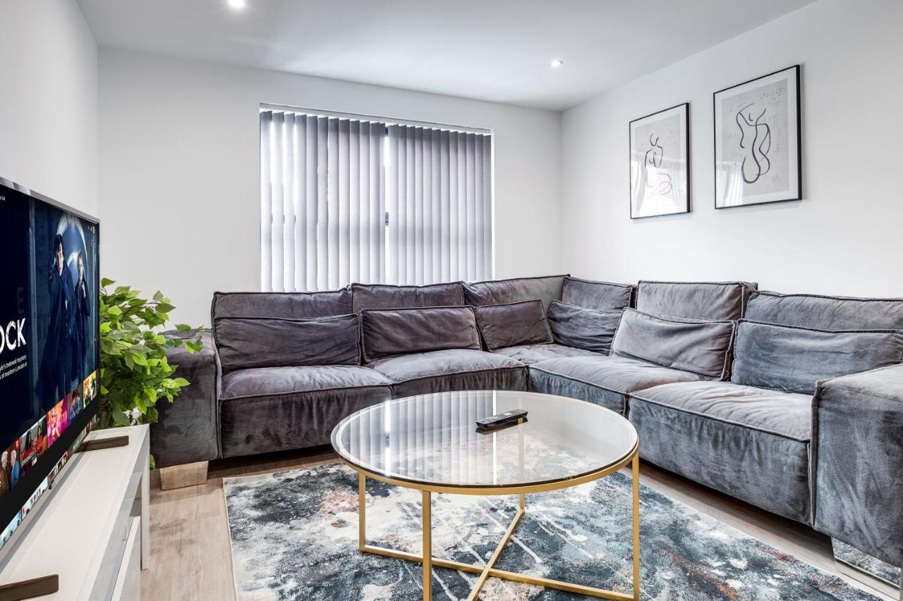 Ebra Stays - Choice Of 2 Or 3 Individual Beds - Luxury New Build Apartment ✪ City Centre, Digbeth ✓ Smart Tv'S & Large Corner Sofa - Birmingham Exterior foto