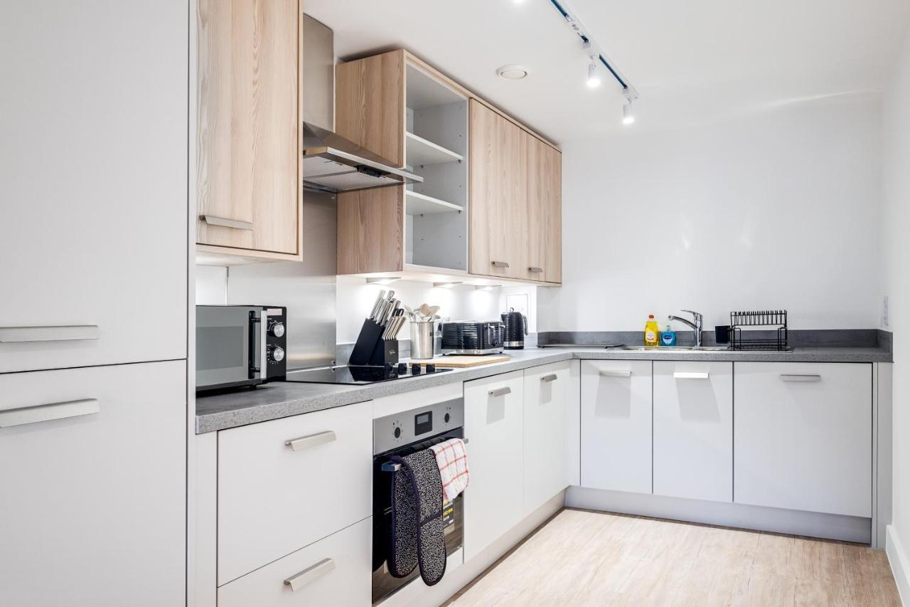 Ebra Stays - Choice Of 2 Or 3 Individual Beds - Luxury New Build Apartment ✪ City Centre, Digbeth ✓ Smart Tv'S & Large Corner Sofa - Birmingham Exterior foto